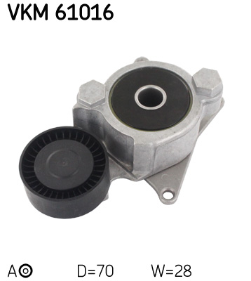 SKF 70954 VKM 61016 - Feszítőgörgő hosszbordásszíjhoz